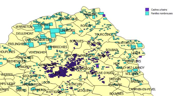 Géomarketing - Zones